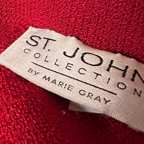 ST. JOHN COLLECTION KNIT SKIRT - Picture 3 of 3